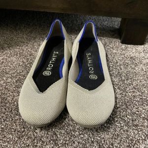 Rothys Flat Flax Birdseye Size 7